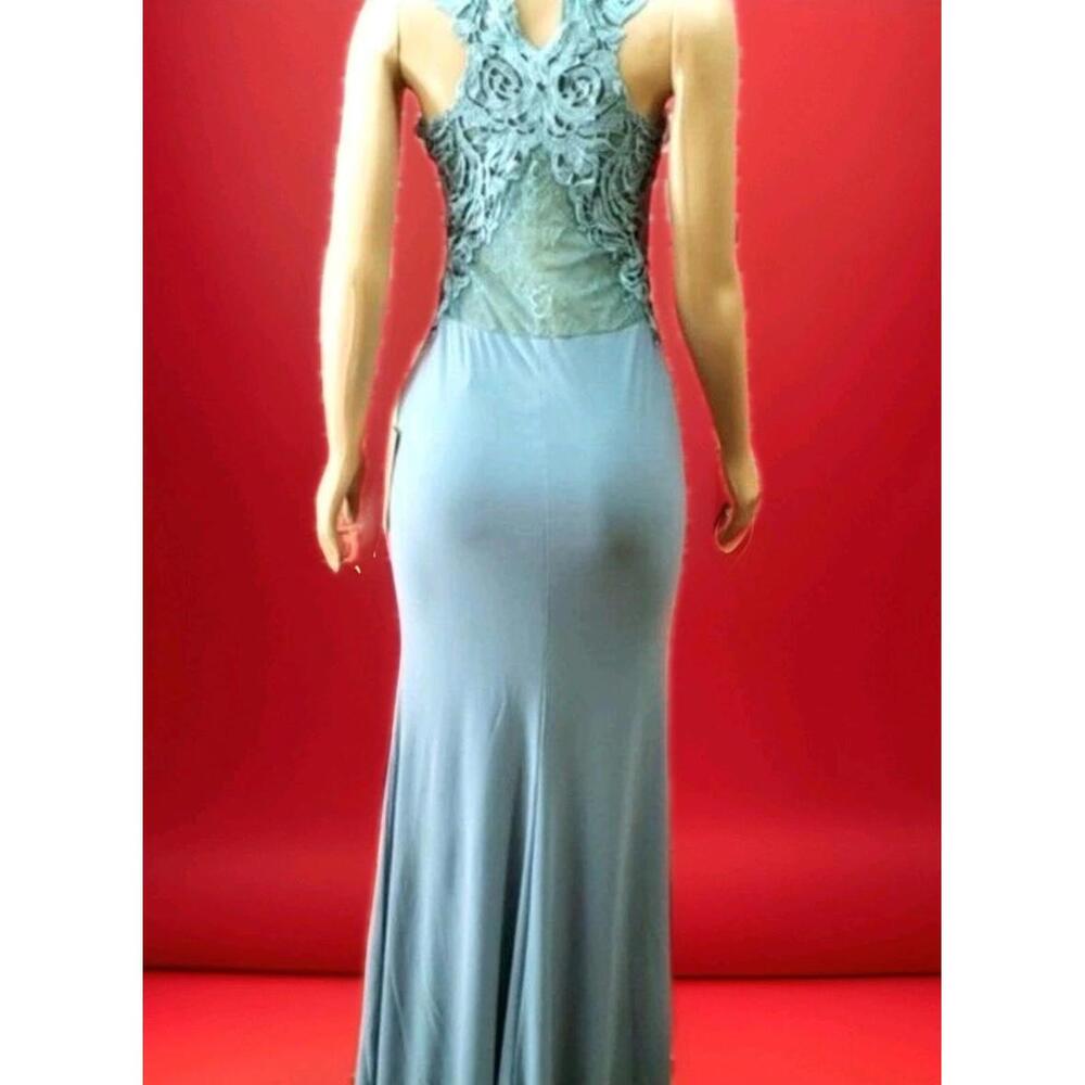 Stunning Mignon |Jade Nude | Size 2 Women's Party Cocktail Long Gown dress NWT